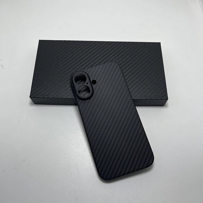 For Iphone16 15 14 13 12 Pro Max Case Carbon Fiber Phone Covers Lens Protection Ultra-Thin Carbon Fiber Case for Iphone 16 Pro