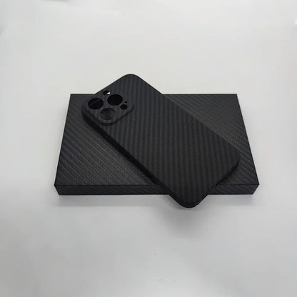 For Iphone16 15 14 13 12 Pro Max Case Carbon Fiber Phone Covers Lens Protection Ultra-Thin Carbon Fiber Case for Iphone 16 Pro