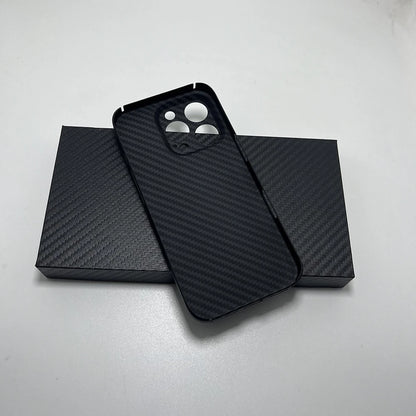 For Iphone16 15 14 13 12 Pro Max Case Carbon Fiber Phone Covers Lens Protection Ultra-Thin Carbon Fiber Case for Iphone 16 Pro