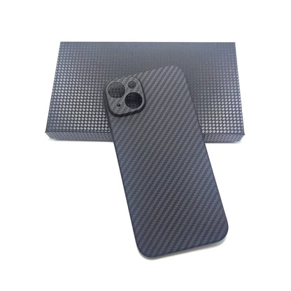 For Iphone16 15 14 13 12 Pro Max Case Carbon Fiber Phone Covers Lens Protection Ultra-Thin Carbon Fiber Case for Iphone 16 Pro