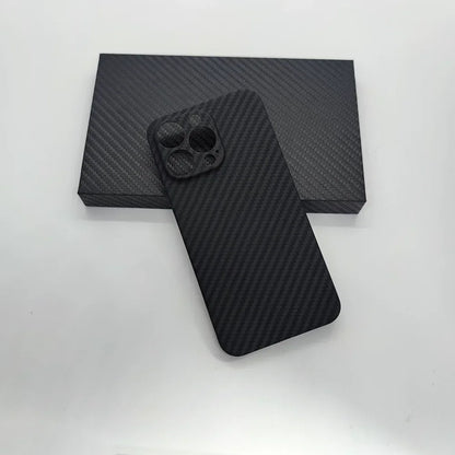 For Iphone16 15 14 13 12 Pro Max Case Carbon Fiber Phone Covers Lens Protection Ultra-Thin Carbon Fiber Case for Iphone 16 Pro