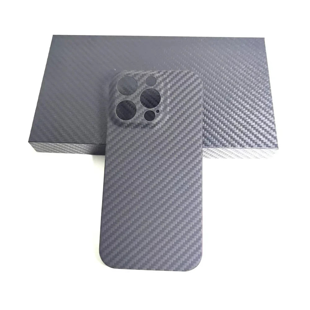 For Iphone16 15 14 13 12 Pro Max Case Carbon Fiber Phone Covers Lens Protection Ultra-Thin Carbon Fiber Case for Iphone 16 Pro