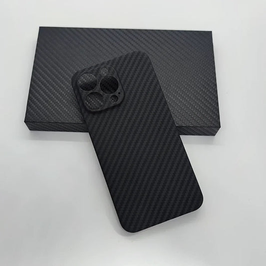 For Iphone16 15 14 13 12 Pro Max Case Carbon Fiber Phone Covers Lens Protection Ultra-Thin Carbon Fiber Case for Iphone 16 Pro