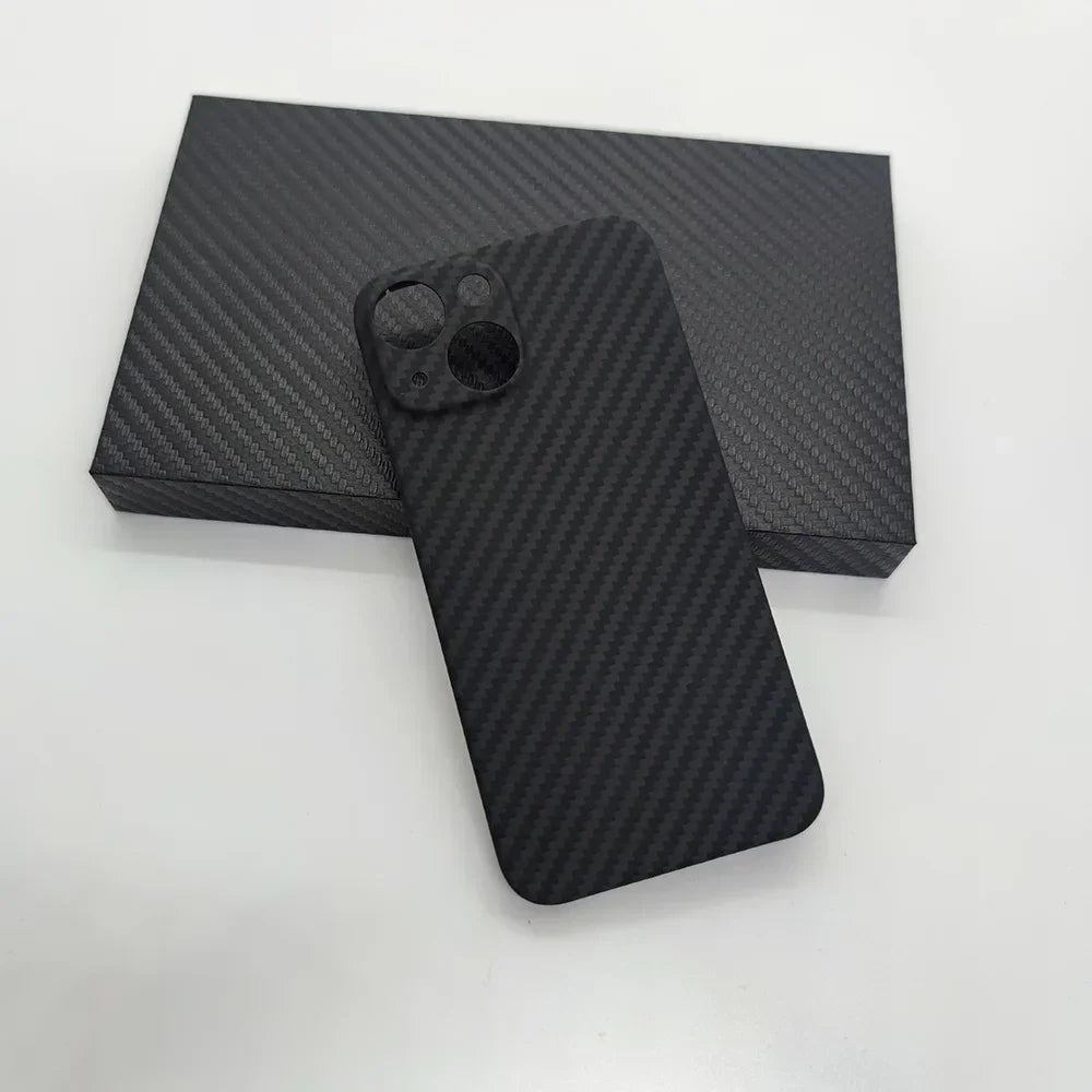 For Iphone16 15 14 13 12 Pro Max Case Carbon Fiber Phone Covers Lens Protection Ultra-Thin Carbon Fiber Case for Iphone 16 Pro