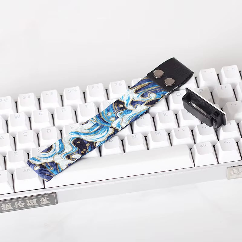 Keyboard Ribbon Mechanical Keyboard Strap Customization Magnetic Axis Keyboard Strap Wooting Atk68 Drunkdeer Looting Decor